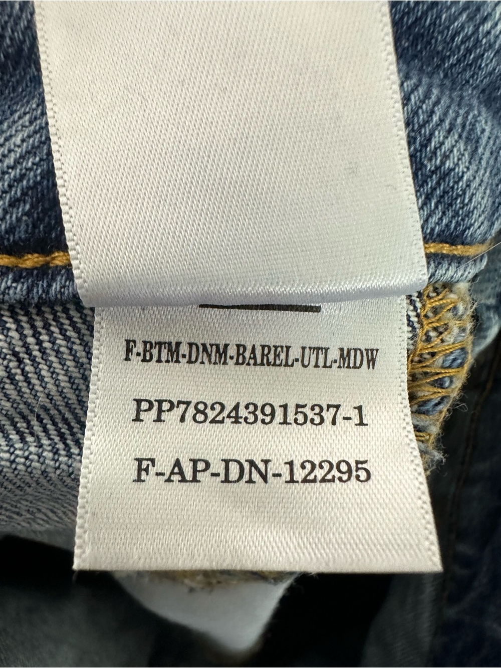 EVERLANE The Utility Barrel Jeans New Blue Size 29 Regular - Picture 8 of 8